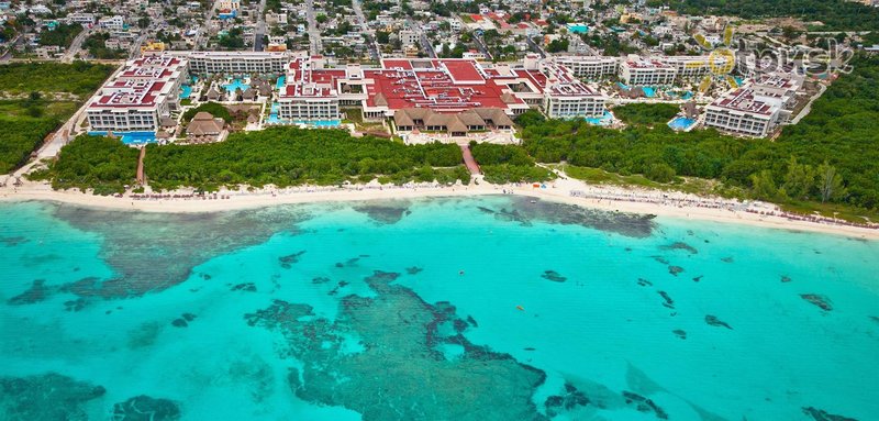Фото отеля Paradisus Playa del Carmen La Perla 5* Плая дель Кармен Мексика пляж