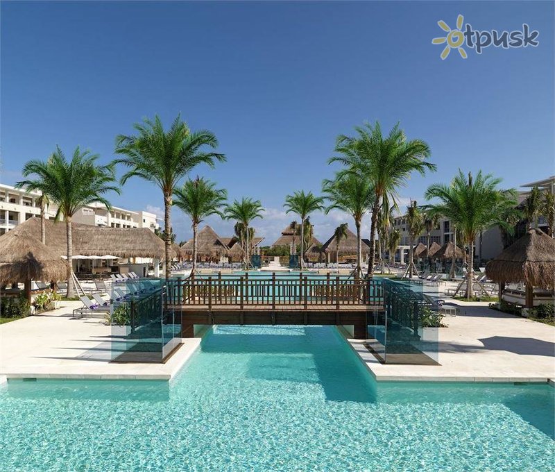 Фото отеля Paradisus Playa del Carmen La Perla 5* Плая дель Кармен Мексика экстерьер и бассейны
