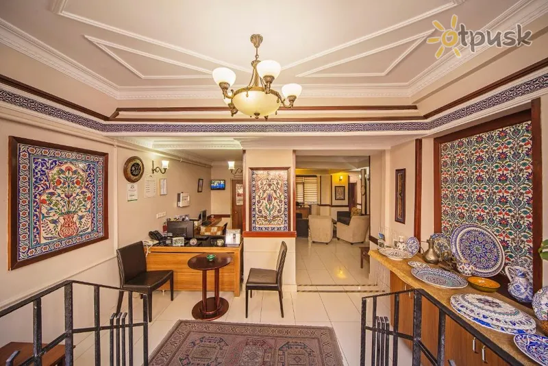 Фото отеля Hippodrome Hotel 3* Стамбул Турция лобби и интерьер
