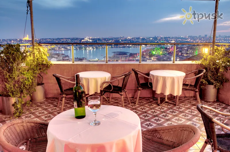 Фото отеля Grand Hotel de Londres 4* Стамбул Турция бары и рестораны