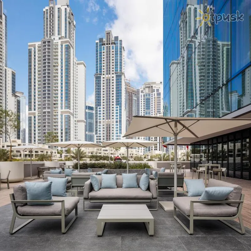 Фото отеля ME Dubai 5* Дубай ОАЭ экстерьер и бассейны