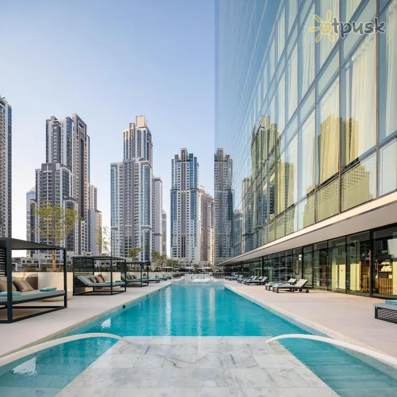 Фото отеля ME Dubai 5* Dubajus JAE išorė ir baseinai