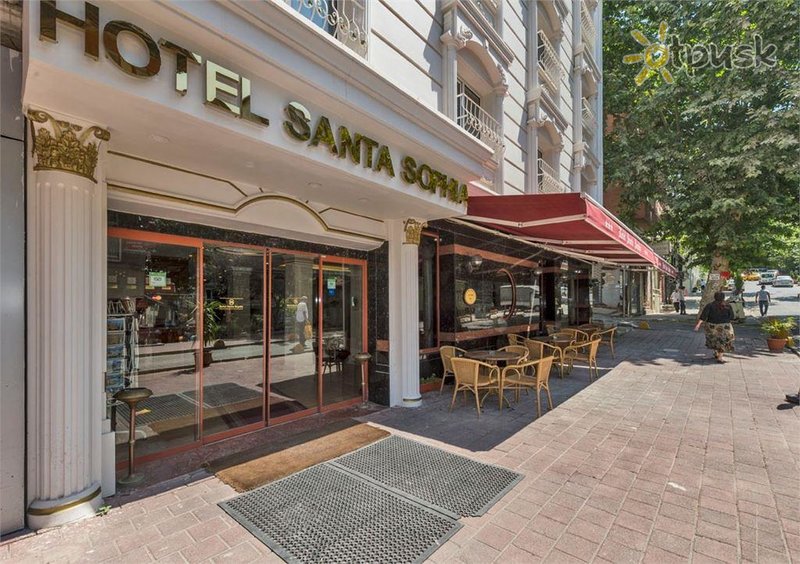Фото отеля Santa Sophia Hotel 3* Стамбул Турция экстерьер и бассейны