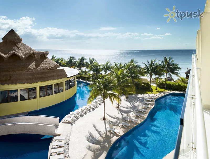 Фото отеля Azul Beach Resort Riviera Cancun By Karisma 5* Ривьера Майя Мексика экстерьер и бассейны