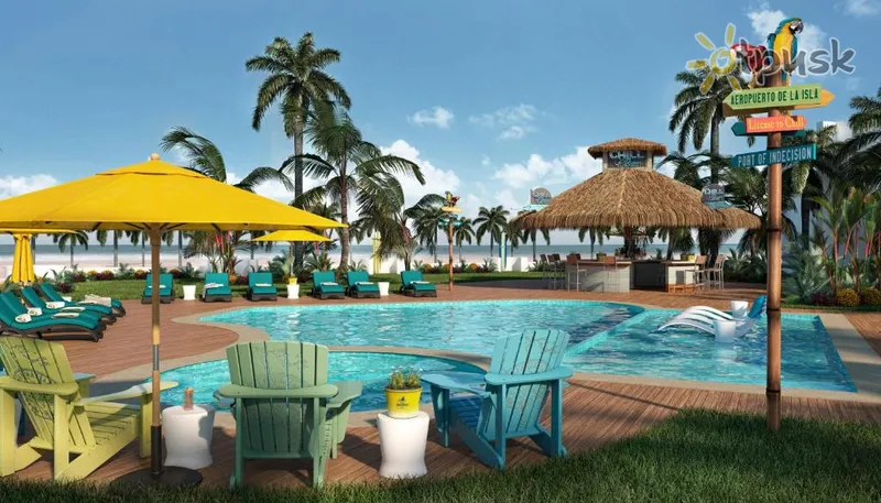 Фото отеля Margaritaville Island Reserve Riviera Cancun By Karisma 5* Maya Riviera Meksika išorė ir baseinai