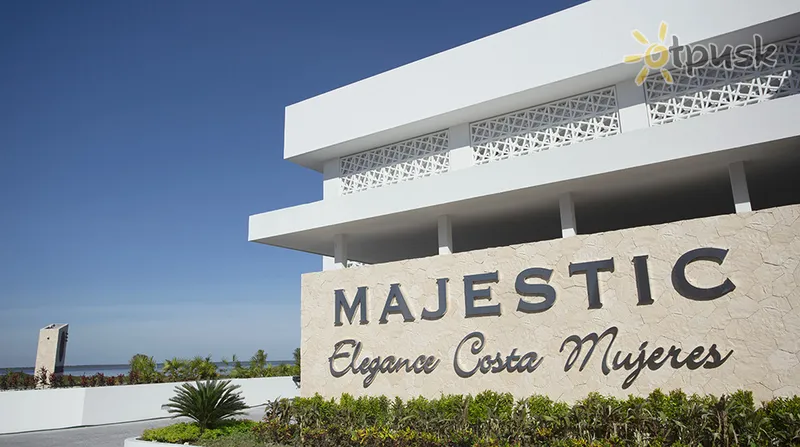 Фото отеля Majestic Elegance Club Costa Mujeres 5* Kankunas Meksika išorė ir baseinai