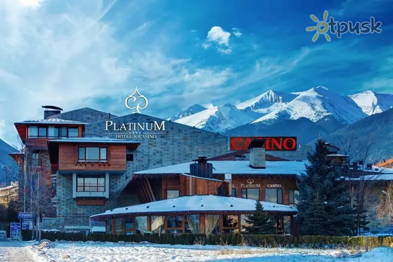 Фото отеля Platinum Hotel & Casino 4* Bansko Bulgarija išorė ir baseinai