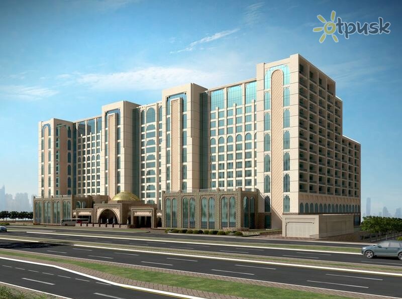 Фото отеля Hilton Dubai Palm Jumeirah 5* Дубай ОАЭ экстерьер и бассейны