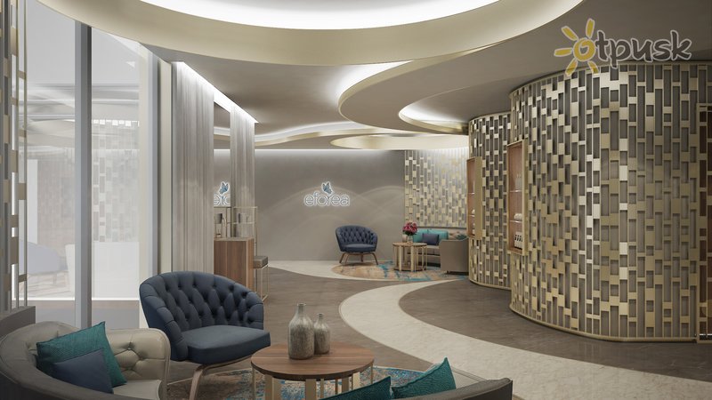 Фото отеля Hilton Dubai Palm Jumeirah 5* Дубай ОАЭ лобби и интерьер