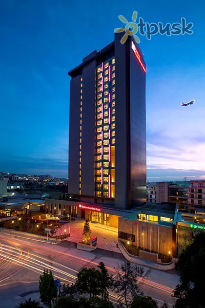 Фото отеля Hilton Garden Inn Istanbul Ataturk Airport 4* Стамбул Турция экстерьер и бассейны
