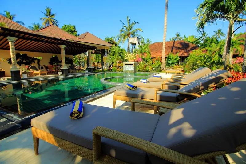 Фото отеля Rossa Garden Hotel 4* Чандидаса (о. Бали) Индонезия экстерьер и бассейны