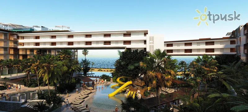 Фото отеля Crown Paradise Club Riviera Maya 5* Ривьера Майя Мексика аквапарк, горки
