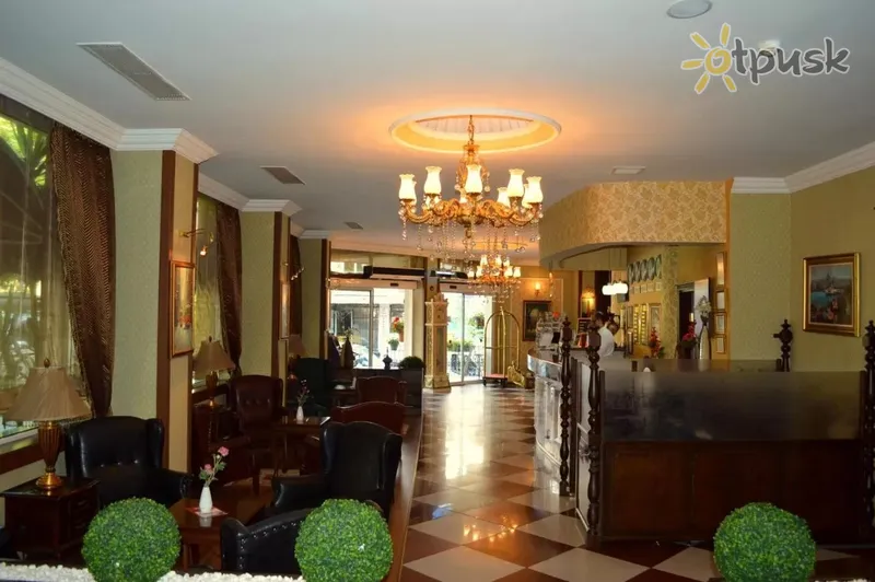 Фото отеля Assos Hotel Istanbul 3* Stambula Turcija vestibils un interjers