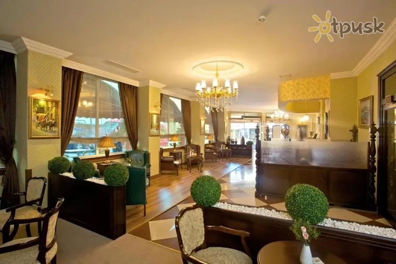 Фото отеля Assos Hotel Istanbul 3* Stambula Turcija vestibils un interjers