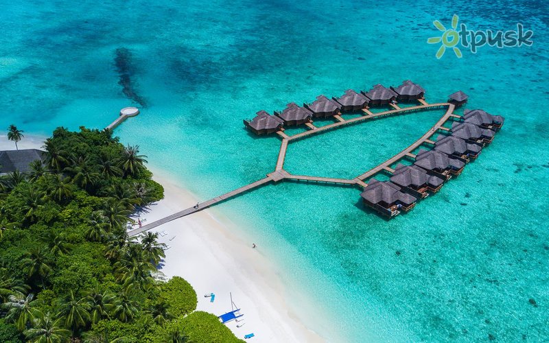 Фото отеля Fihalhohi Island Resort 4* Южный Мале Атолл Мальдивы пляж