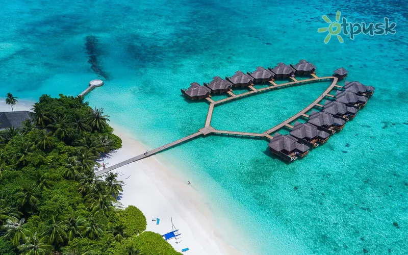 Фото отеля Fihalhohi Island Resort 4* Dienvidu Males atols Maldīvija pludmale