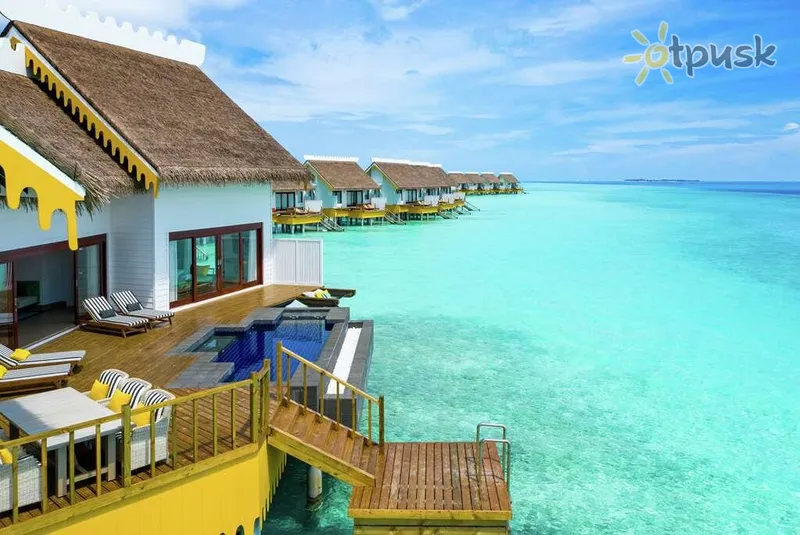 Фото отеля SAii Lagoon Maldives, Curio Collection by Hilton 4* Pietų Malės atolas Maldyvai išorė ir baseinai