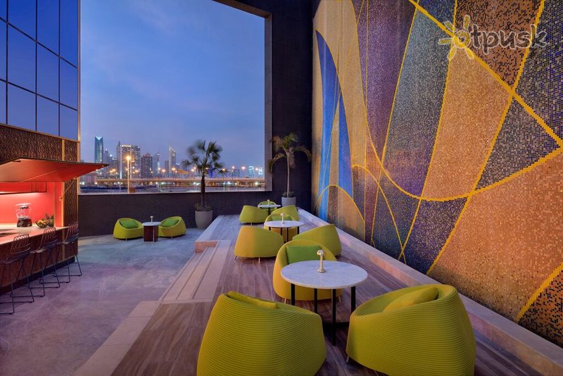 Фото отеля Indigo Downtown 4* Дубай ОАЭ бары и рестораны