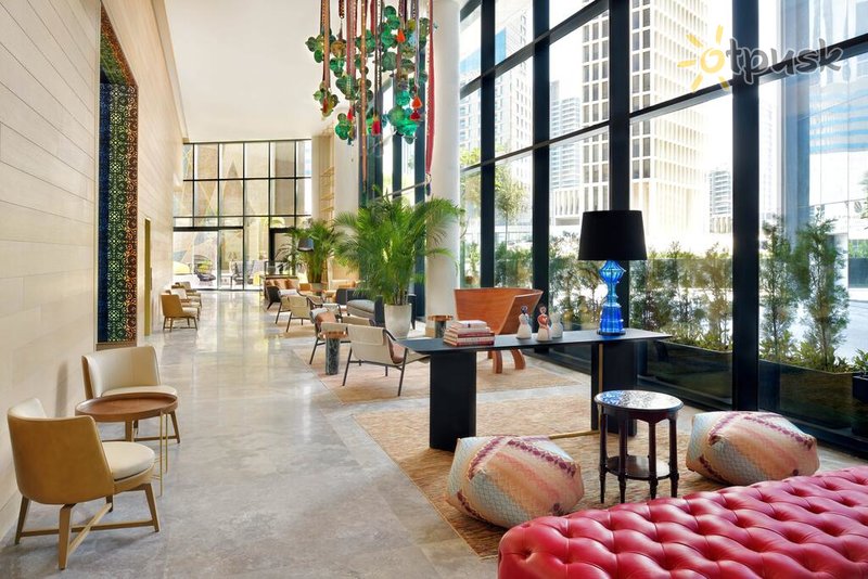 Фото отеля Indigo Downtown 4* Дубай ОАЭ лобби и интерьер