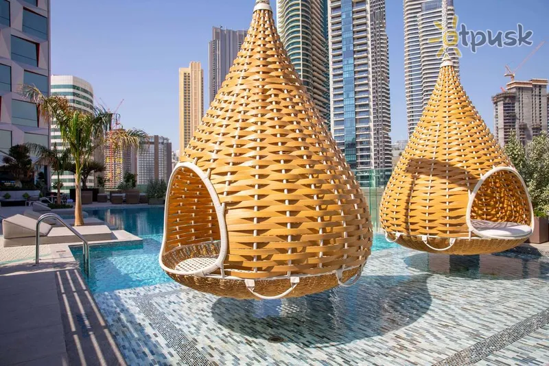 Фото отеля Indigo Downtown 4* Dubajus JAE išorė ir baseinai