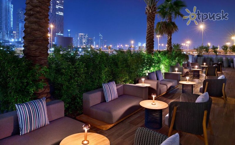 Фото отеля Indigo Downtown 4* Дубай ОАЭ бары и рестораны