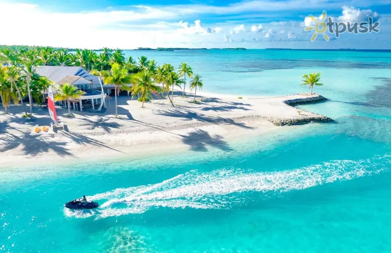 Фото отеля Rahaa Resort 4* Laamu atolas Maldyvai išorė ir baseinai