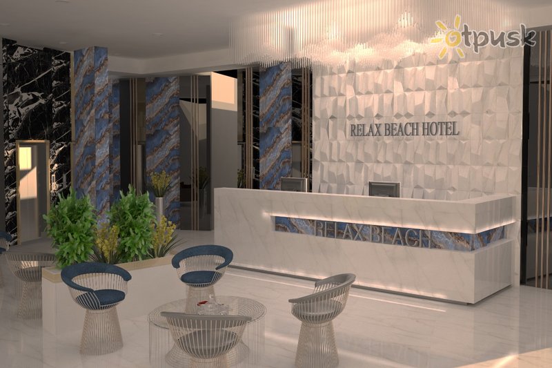 Фото отеля Relax Beach Hotel 4* Алания Турция лобби и интерьер