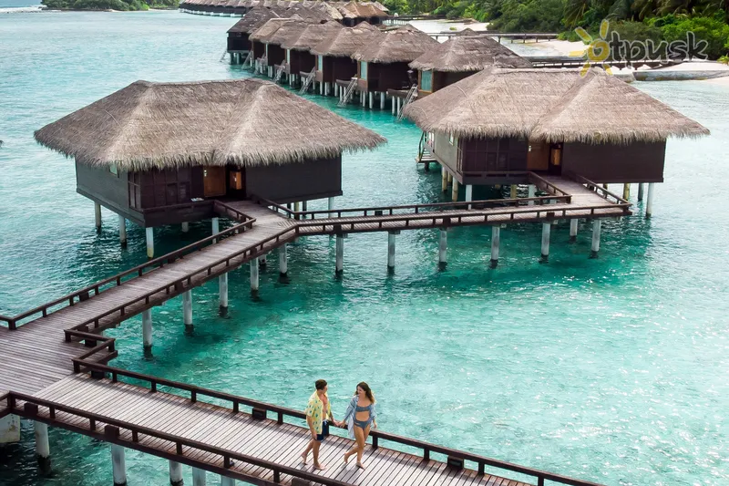 Фото отеля Sheraton Maldives Full Moon Resort & Spa 5* Šiaurės Malės atolas Maldyvai išorė ir baseinai