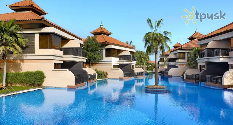 Фото отеля Anantara Dubai The Palm Resort 5* Dubajus JAE išorė ir baseinai