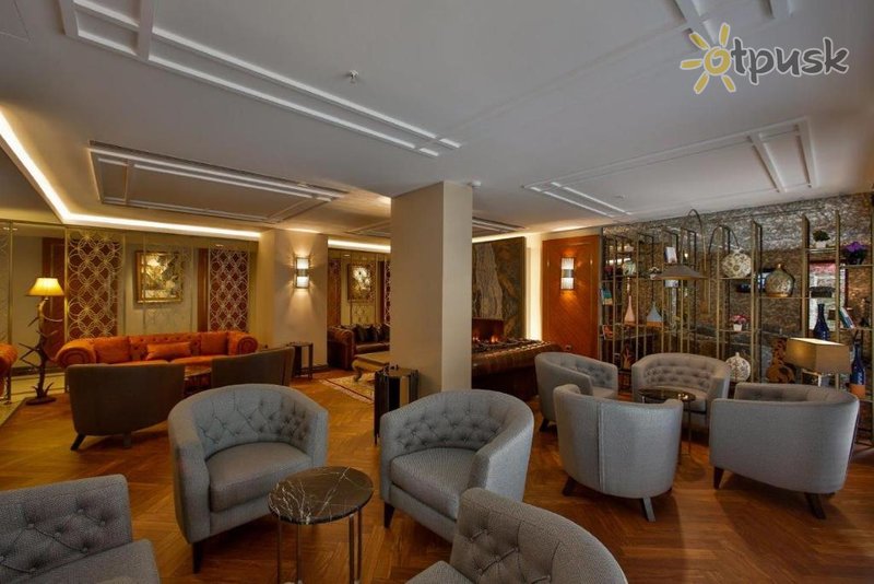 Фото отеля Gonluferah City Hotel 4* Бурса Турция лобби и интерьер