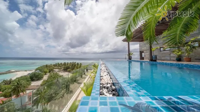 Фото отеля Arena Beach Hotel 4* Южный Мале Атолл Мальдивы экстерьер и бассейны