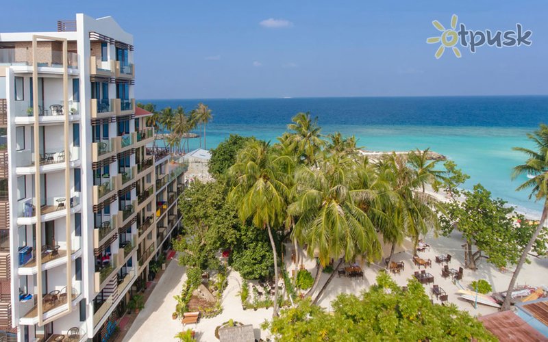 Фото отеля Arena Beach Hotel 4* Южный Мале Атолл Мальдивы экстерьер и бассейны