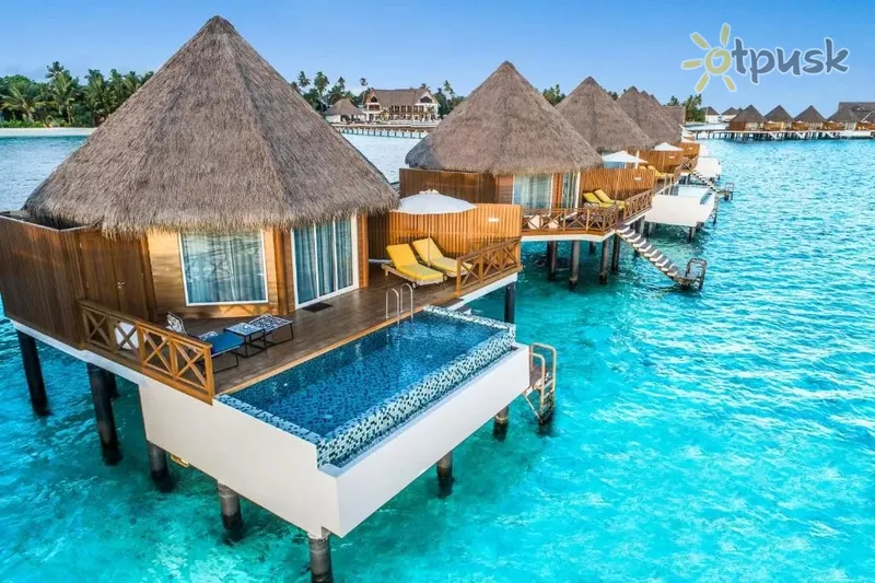 Фото отеля Mercure Maldives Kooddoo Resort 4* Gaafu Alifu atolas Maldyvai išorė ir baseinai