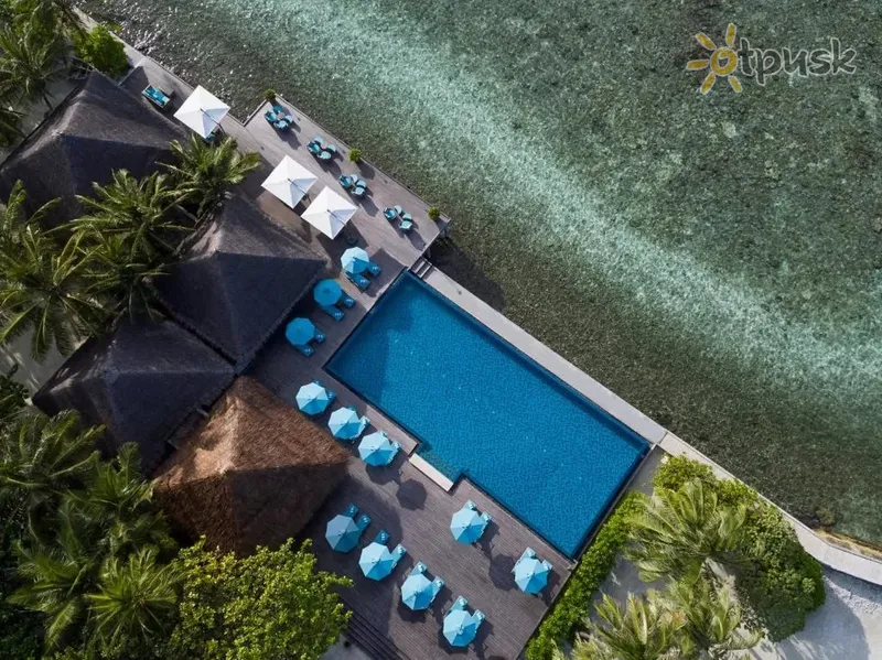 Фото отеля Anantara Veli Maldives Resort 5* Dienvidu Males atols Maldīvija ārpuse un baseini