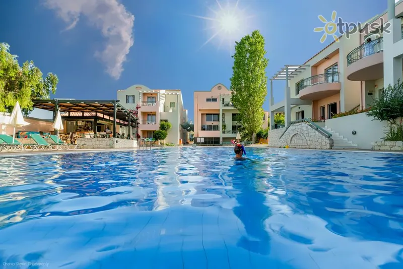 Фото отеля Lotus Hotel Apartments 4* Kreta – Chanija Graikija išorė ir baseinai