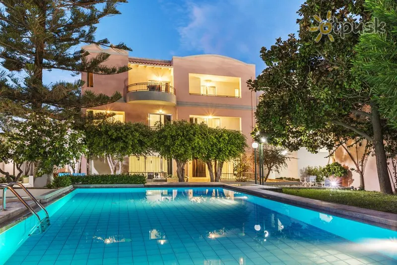 Фото отеля Lotus Hotel Apartments 4* о. Крит – Ханья Греція екстер'єр та басейни