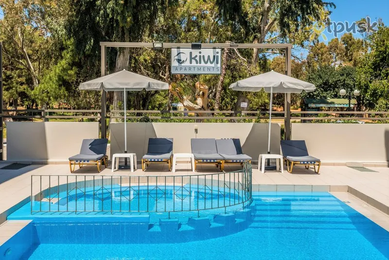 Фото отеля Kiwi Apartments 3* о. Крит – Ханья Греция экстерьер и бассейны