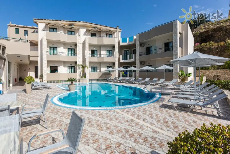 Фото отеля Amalia Apartments 3* о. Крит – Ретимно Греція екстер'єр та басейни