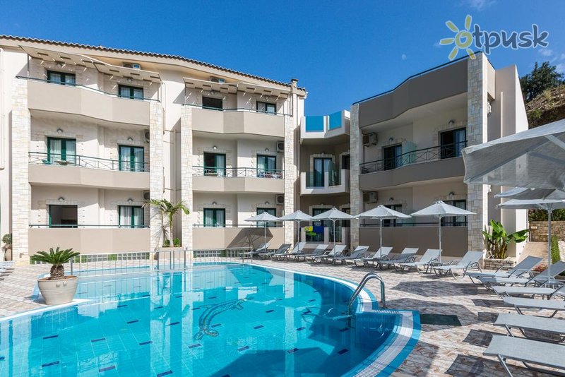 Фото отеля Amalia Apartments 3* о. Крит – Ретимно Греция экстерьер и бассейны