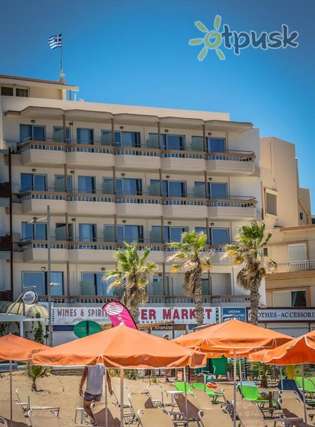 Фото отеля Theo Beach Hotel Apartments 2* о. Крит – Ретимно Греция пляж