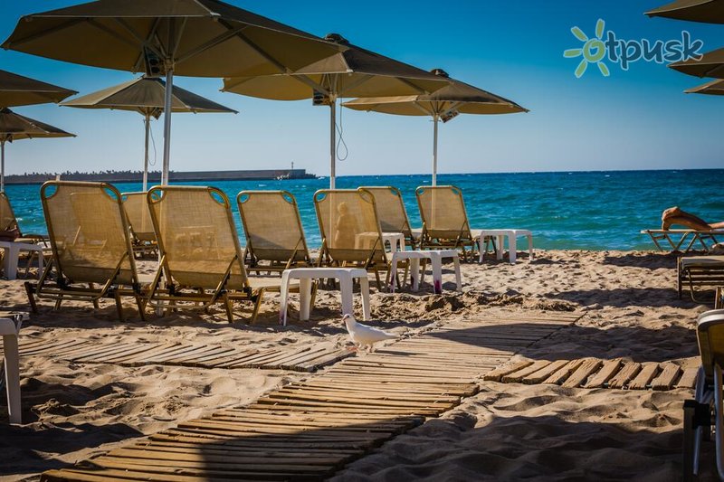 Фото отеля Theo Beach Hotel Apartments 2* о. Крит – Ретимно Греция пляж