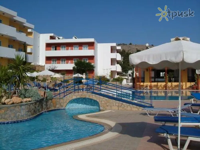 Фото отеля Stella Hotel 3* Rodas Graikija išorė ir baseinai