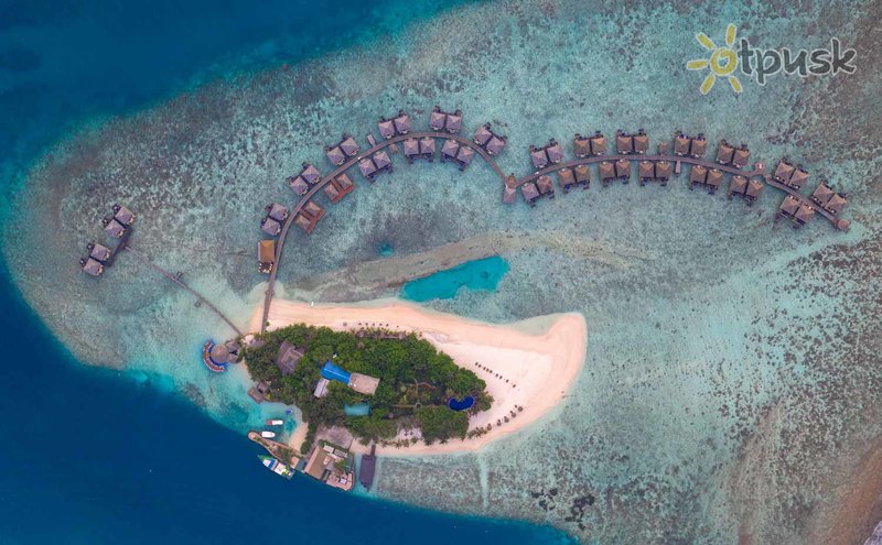 Фото отеля Adaaran Prestige Vadoo 5* Dienvidu Males atols Maldīvija ārpuse un baseini