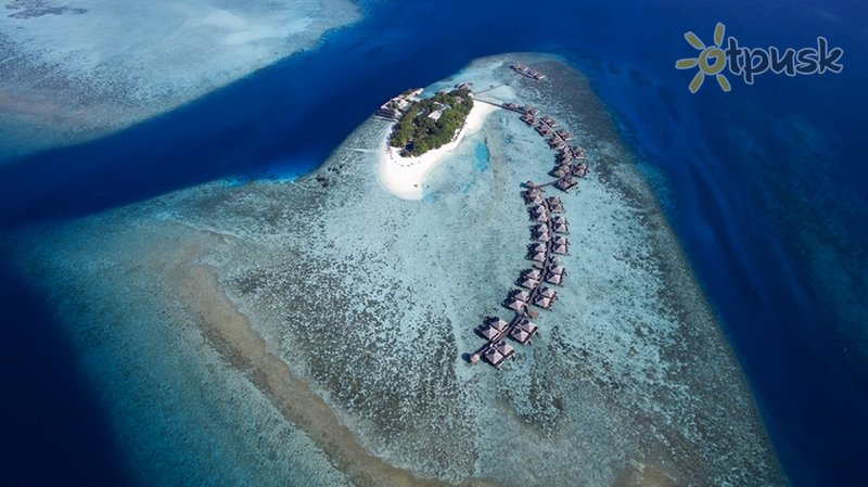 Фото отеля Adaaran Prestige Vadoo 5* Dienvidu Males atols Maldīvija ārpuse un baseini