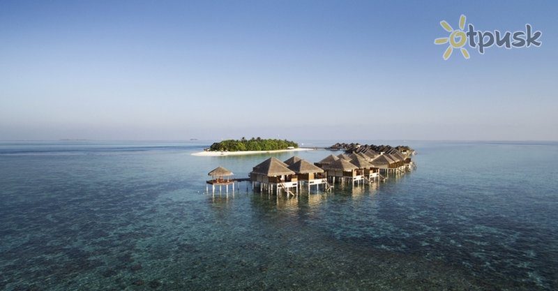 Фото отеля Adaaran Prestige Vadoo 5* Pietų Malės atolas Maldyvai išorė ir baseinai