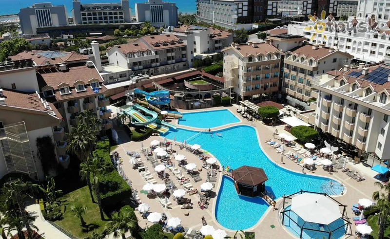 Фото отеля Grand Seker Hotel 4* Сіде Туреччина екстер'єр та басейни