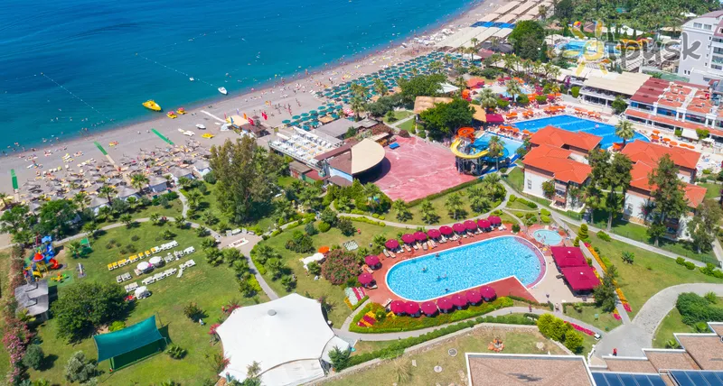 Фото отеля Justiniano Deluxe Resort 5* Alanija Turkija išorė ir baseinai