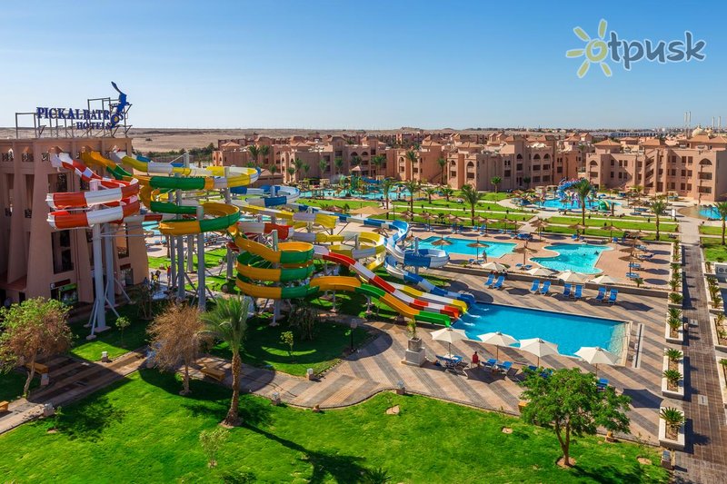 Фото отеля Albatros Aqua Park Resort 4* Хургада Египет аквапарк, горки
