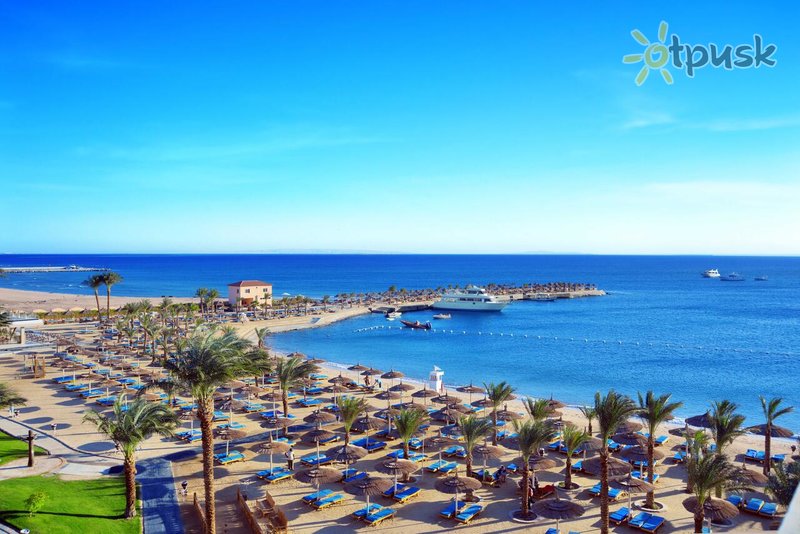 Фото отеля Albatros Aqua Park Resort 4* Хургада Египет пляж