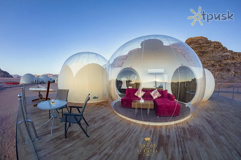 Фото отеля Wadi Rum Bubble Luxotel 5* Вади-Рам Иордания экстерьер и бассейны